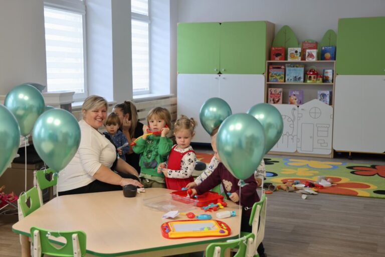 Atidarytos naujos Lapių lopšelio-darželio erdvės