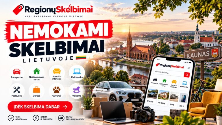 NEMOKAMI SKELBIMAI ir jų fenomenas Lietuvoje: socioekonominiai, ekologiniai bei skaitmeniniai aspektai